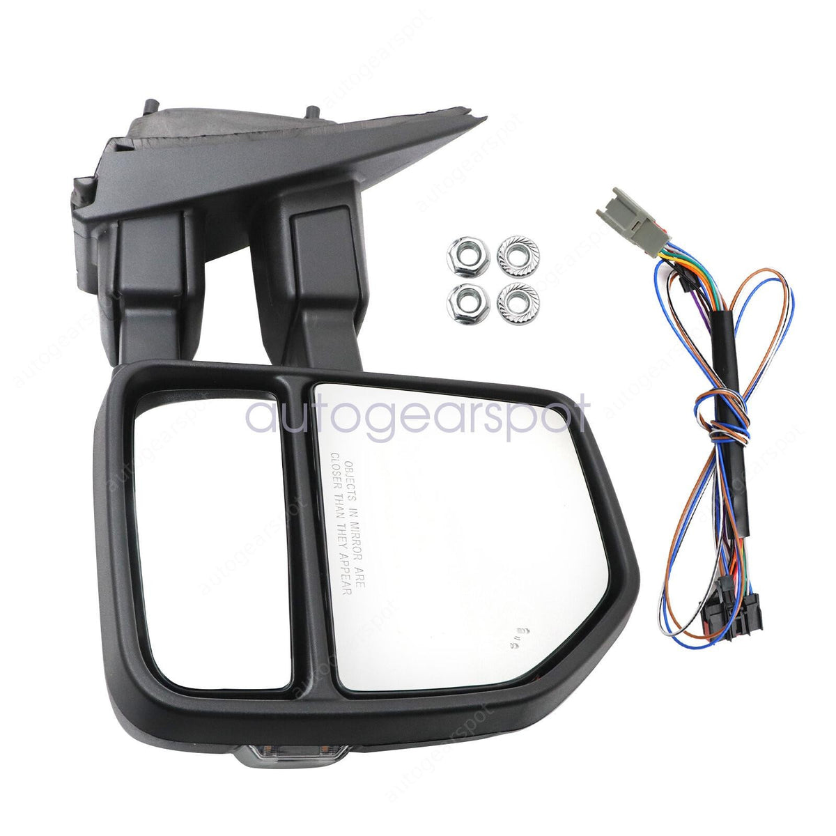 Right Side View Mirror W/Turn signals Floor Lamps For Ford F-250 F-350 2017-2022