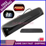 Fits 09-18 Dodge Ram 1500 10-18 2500 3500 LED 3rd Tail Lights Brake Lamp Smoked