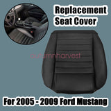 For 2005 2006-2009 Ford Mustang GT 2-Door Driver Bottom AC Seat Cover Black