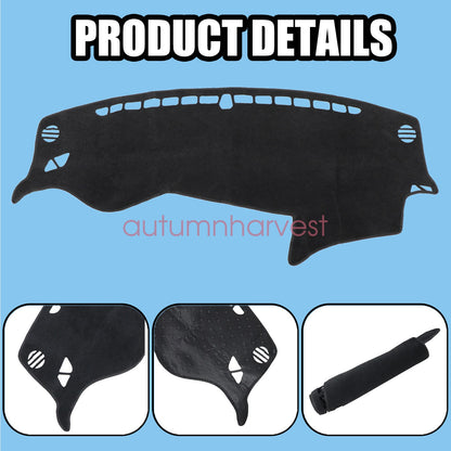 For 2011-2015 Kia Optima Poly Dashboard Dash Cover Mat Carpet Anti-Sun Protect