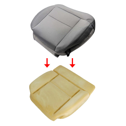 2004 2005 06 07 2008 Fits Ford F150 Driver Bottom Seat Cover & Foam Cushion Gray