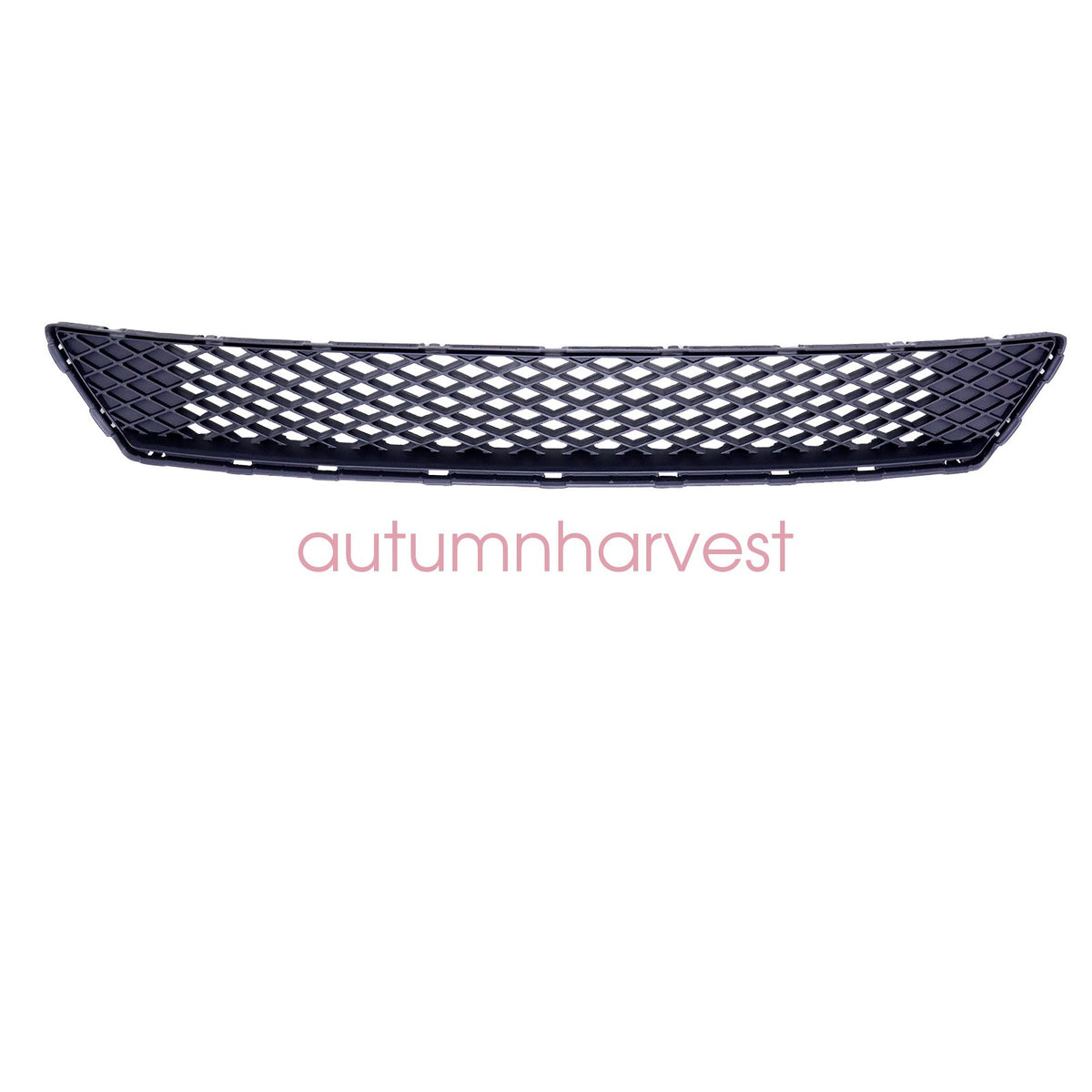 For 15-17 Subaru WRX & STI Front Lower Bumper Hood Grille Black Painted