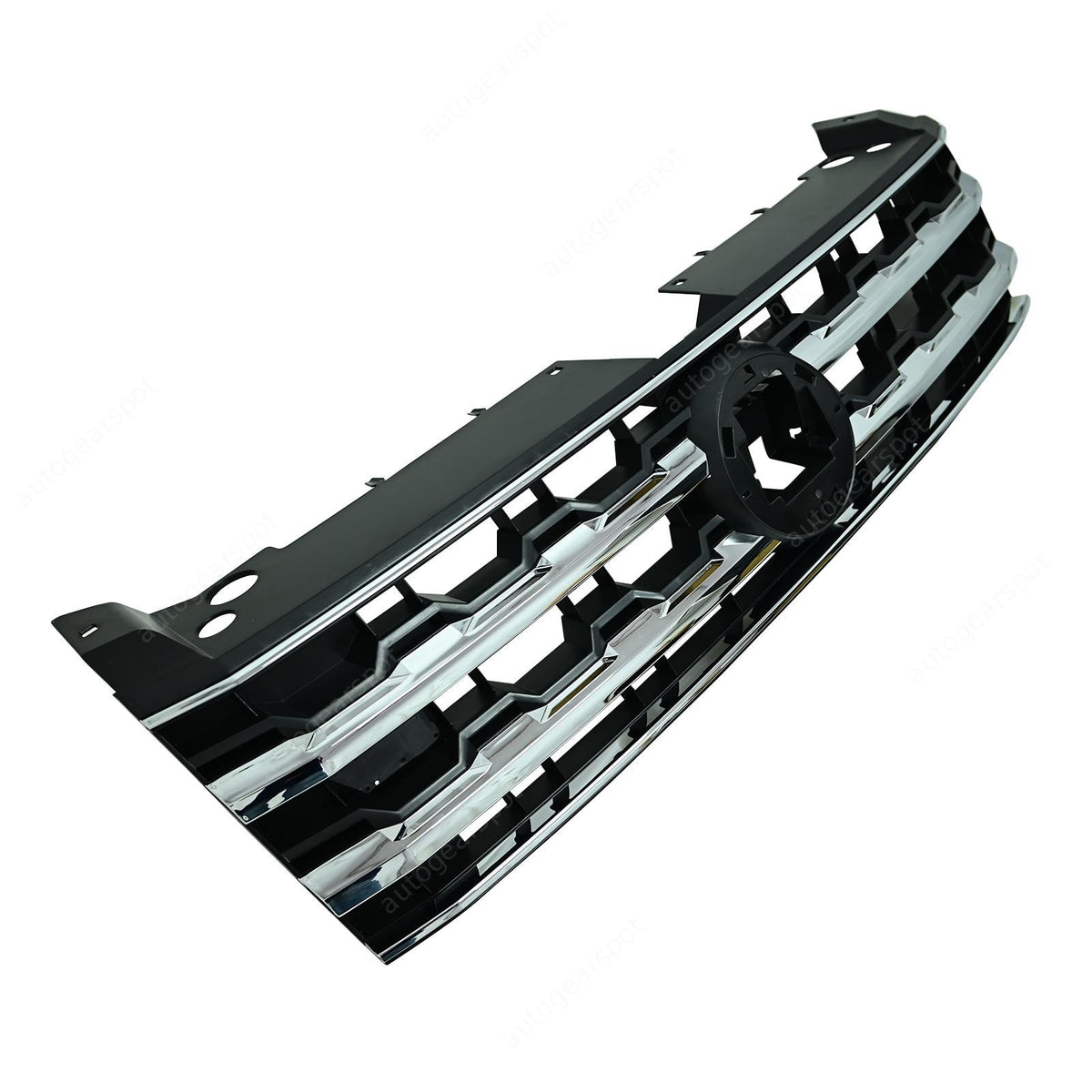 Fit For Volkswagen Atlas 2018-20 Chrome Front Bumper Upper Grille Grill
