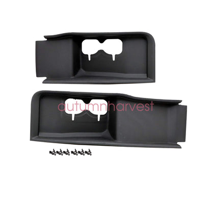 Front Bumper Tow Hook Trim Cover Panel Left & Right Fits Ford Super Duty 2023-25