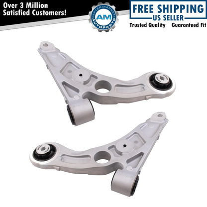 Front Lower Control Arm Set Driver & Passenger Side Lower Fit 2020-23 Cherokee