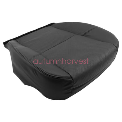 Fits 2007-2014 Cadillac Escalade Leather Seat Cover Black Both Side Bottom & Top