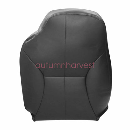 Fits 1998-2002 Dodge Ram 1500 2500 3500 Driver Back Leather Seat Cover Black
