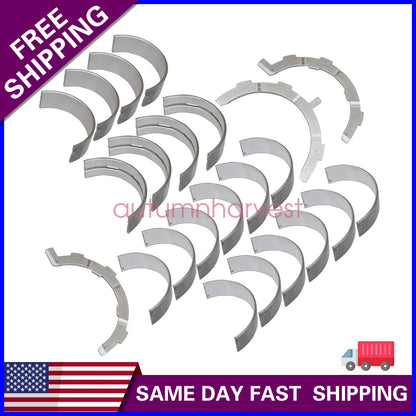 For 2007-2014 Ford Explorer Mustang 3.5L 3.7L V6 DOHC 24v Main Rod Bearings
