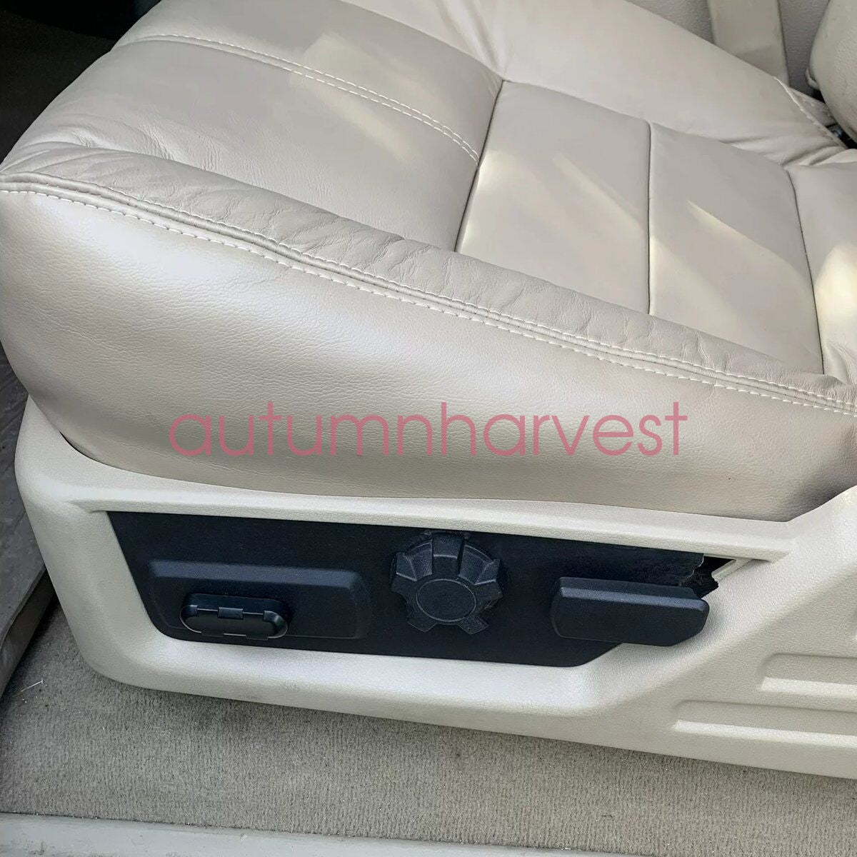 Driver Seat Switch Cover Bezel Panel Trim For F-250 350 450 Super Duty 2008-2010