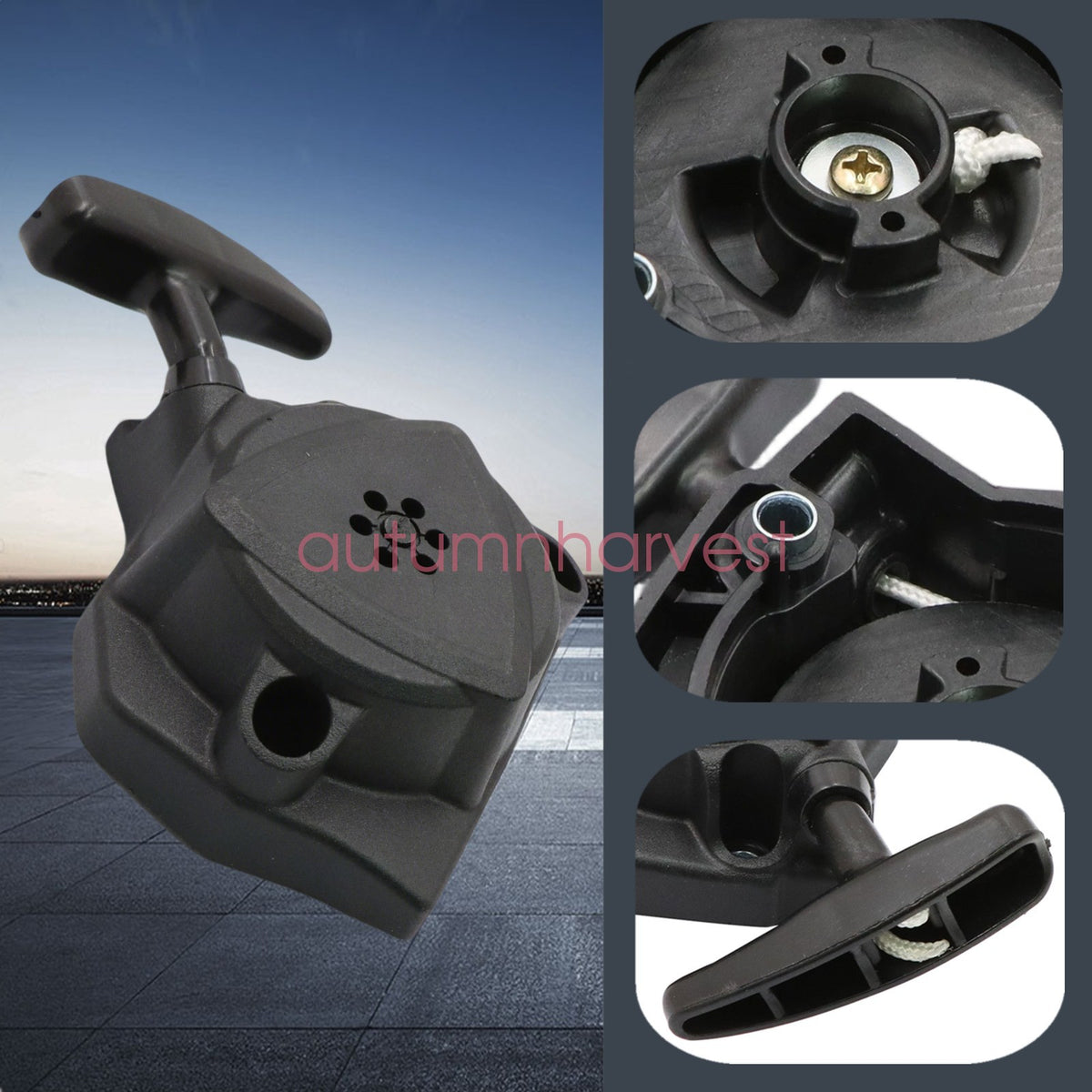Recoil Starter Assembly Replacement For ECHO PB-2520 EB252 EB262 PB-2620 Blowers