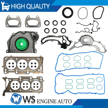 Head Gasket Set 16-24 For Jeep Wrangler Chrysler Pacifica Dodge Durango Ram 3.6L