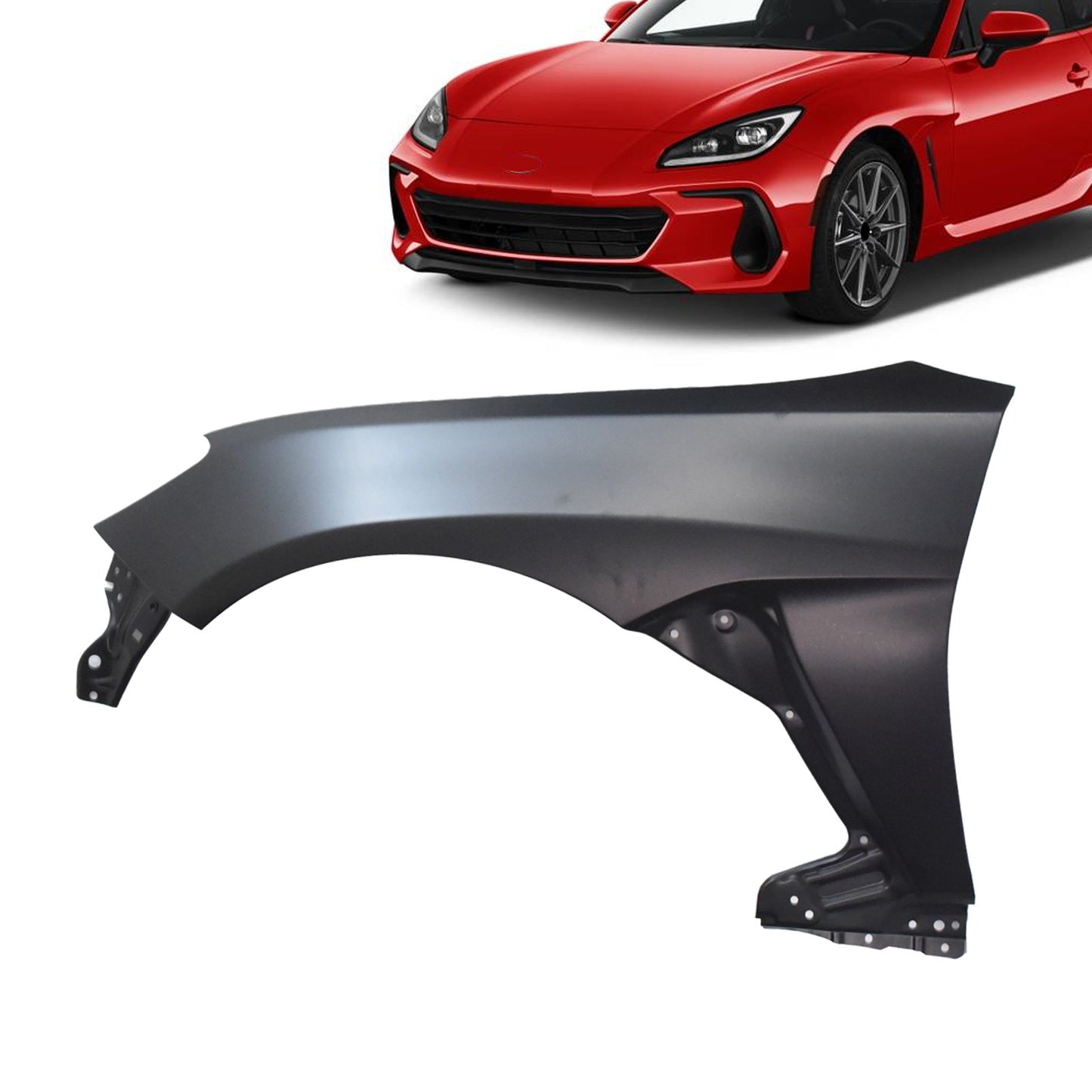For Toyota GR86 / Subaru BRZ 2023-2024 Front Fender Aluminum Left Driver Side