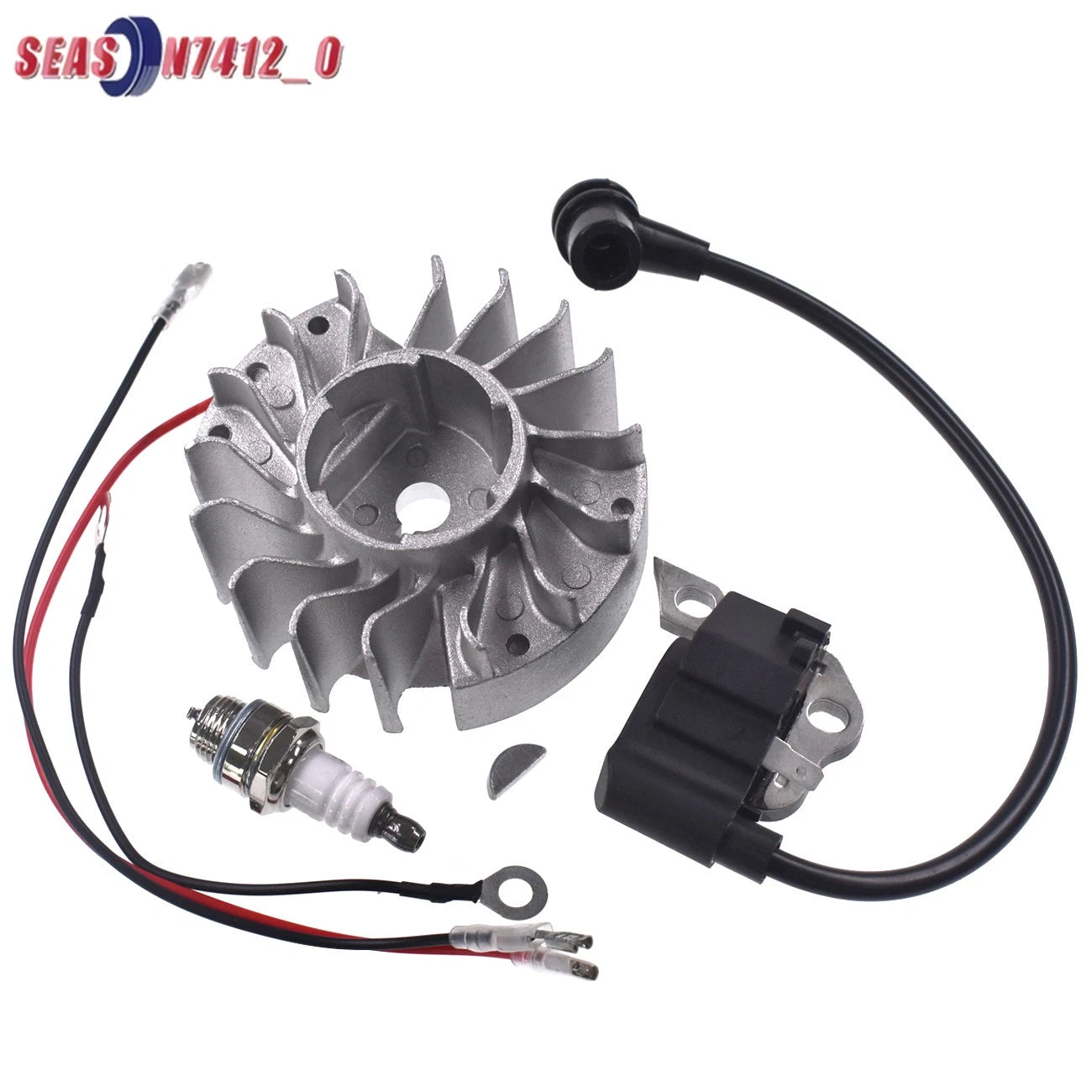 For Stihl 021 023 025 MS210 MS230 MS250 Chainsaw Spark Plug Flywheel Replacement
