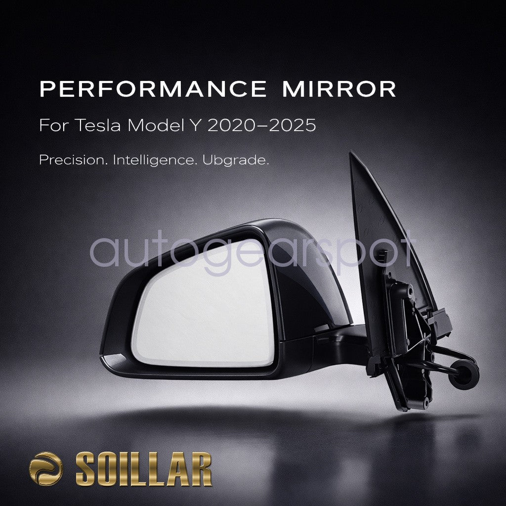Left Driver Side View Mirror 1594111-00-C For Tesla Y 2020-25 Anti-glare lenses