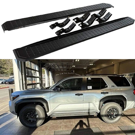 FOR Toyota 4Runner N500 2025 2026 Side Steps Running Boards Bars Left + Right