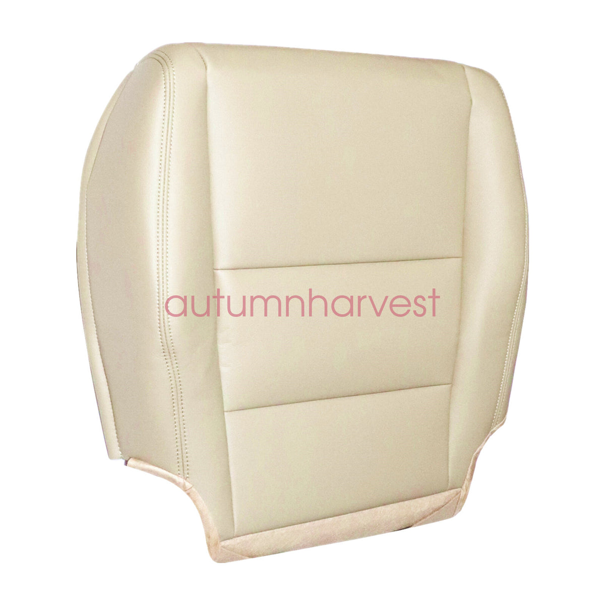 Fit For 2008-2012 Honda Accord Driver&Passenger Bottom Leather Seat Cover Beige