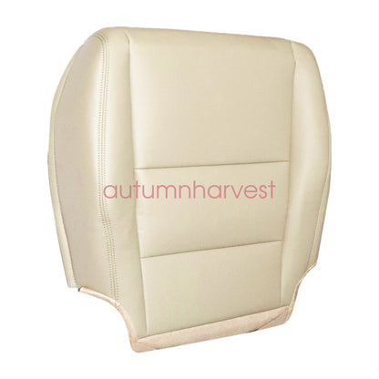 Fit For 2008-2012 Honda Accord Driver&Passenger Bottom Leather Seat Cover Beige