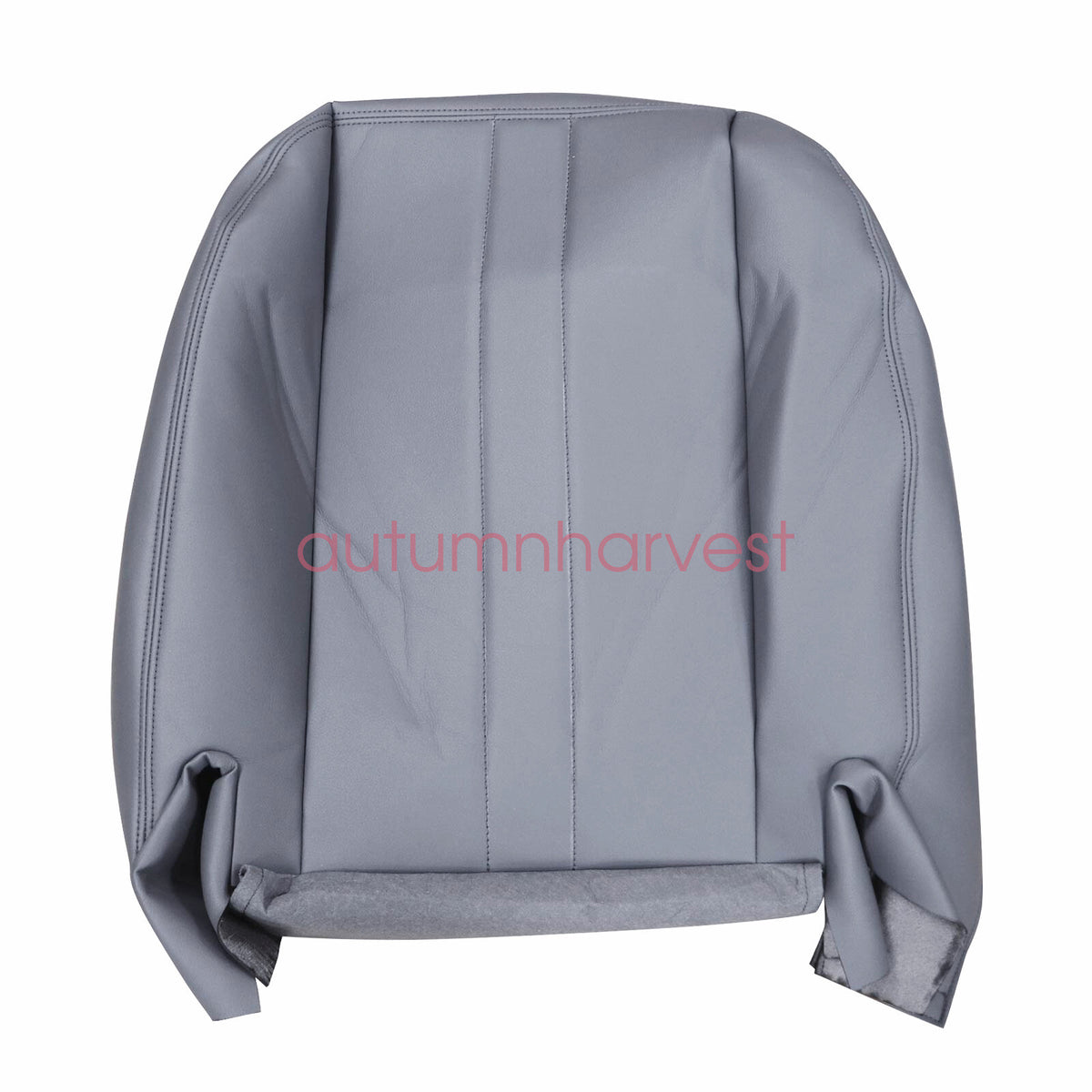 For 2003-2014 Chevy Express GMC Savana Driver Passenger Bottom Seat Cover Gray