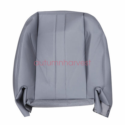 For 2003-2014 Chevy Express GMC Savana Driver Passenger Bottom Seat Cover Gray