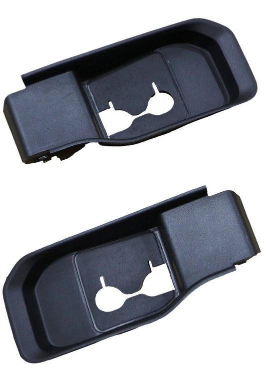2Pcs Front Bumper Tow Hook Trim Cover Fits 2020-2022 Ford F250 F350 Super Duty