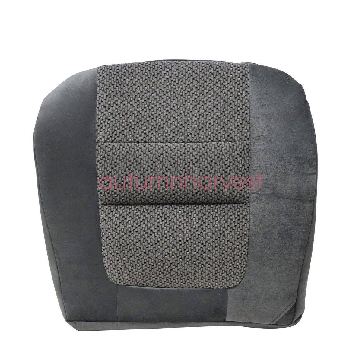 For 2001 Ford F250 F350 XLT Driver & Passenger Side Bottom Cloth Seat Cover Gray
