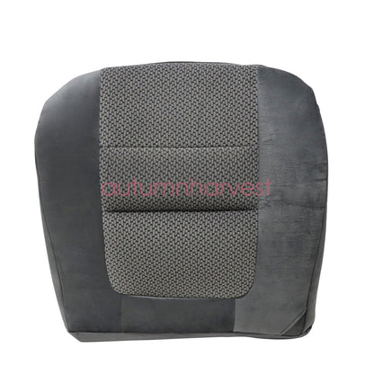 For 2001 Ford F250 F350 XLT Driver & Passenger Side Bottom Cloth Seat Cover Gray