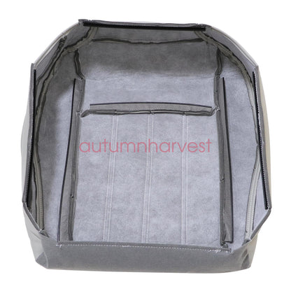 FITS 2005-2010 Chrysler 300C Touring Driver Side Bottom & Top Seat Cover Gray