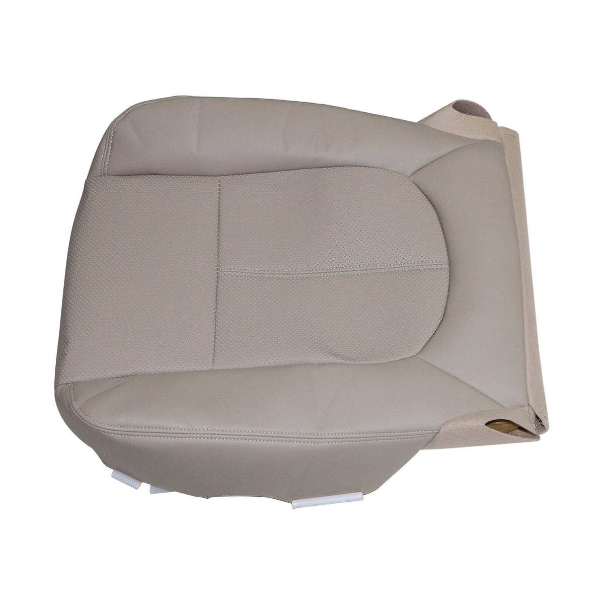 For 2011-2016 Ford F250 F350 Lariat Driver & Passenger Perforated Seat Cover Tan