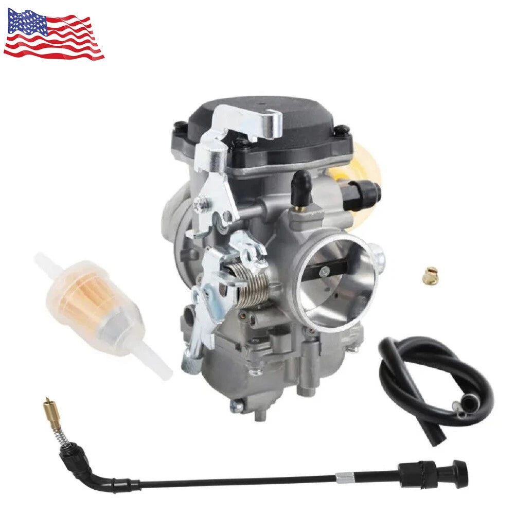 Carburetor With fuel filter??Choke Cable For 1987-2007 Kawasaki KLR650 15001-1315
