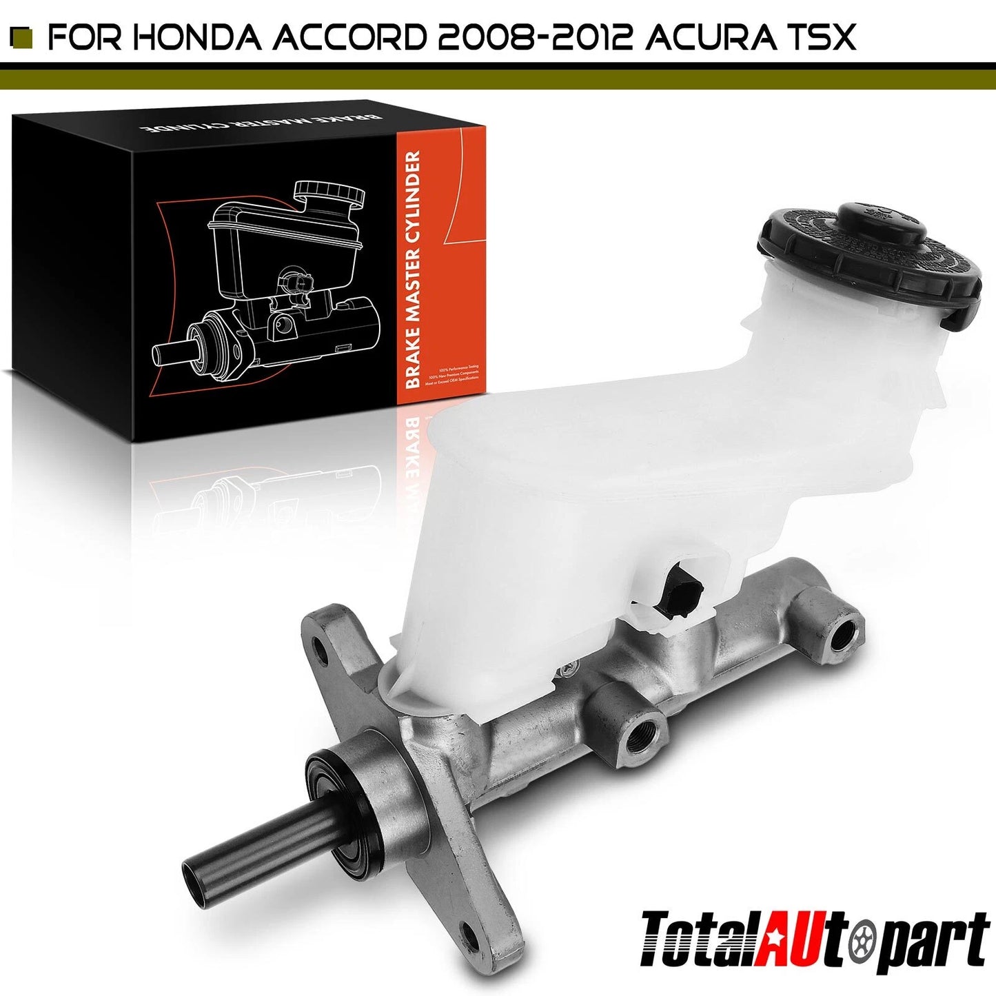 FOR Honda Accord 2008-2012 Acura TSX 09-14 Brake Master Cylinder with Reservoir