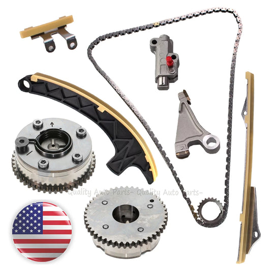 For Honda Accord Civic CR-V EX-L 1.5L NEW Timing Chain Kit Camshaft Phaser VVT