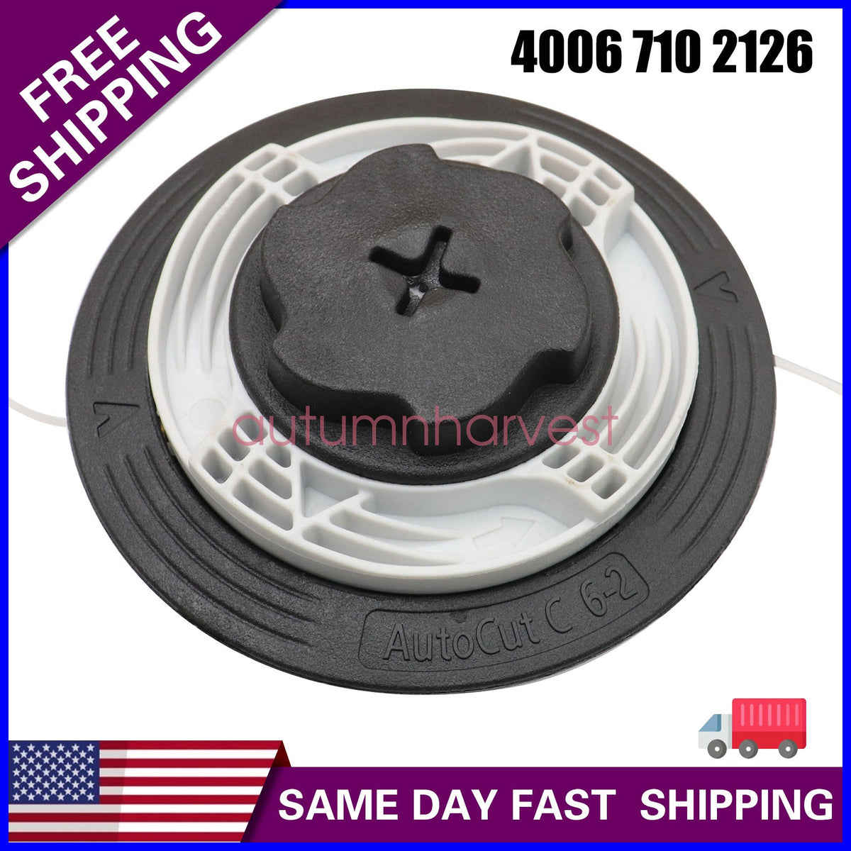 For STIHL AutoCut C 6-2 Mower Head FS38 FS40 FS45 FS50 FSA60 R 4006 710 2126 US