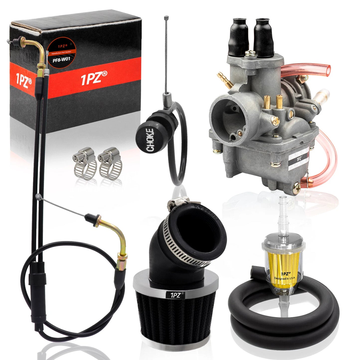 Carb For Yamaha PW80 Y Zinger 1983-2006 21W-14101-01-00 Carburetor With Kit