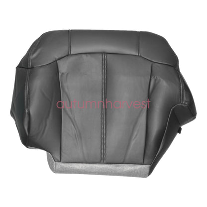 For 1999 2000 2001 2002 Chevy Silverado Driver Bottom & Top Seat Cover Dark Gray