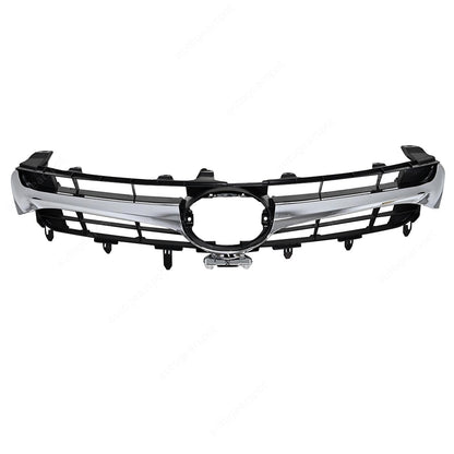 For 2015 2016 2017 Toyota Camry LE SE Front Bumper Upper Grille Chrome