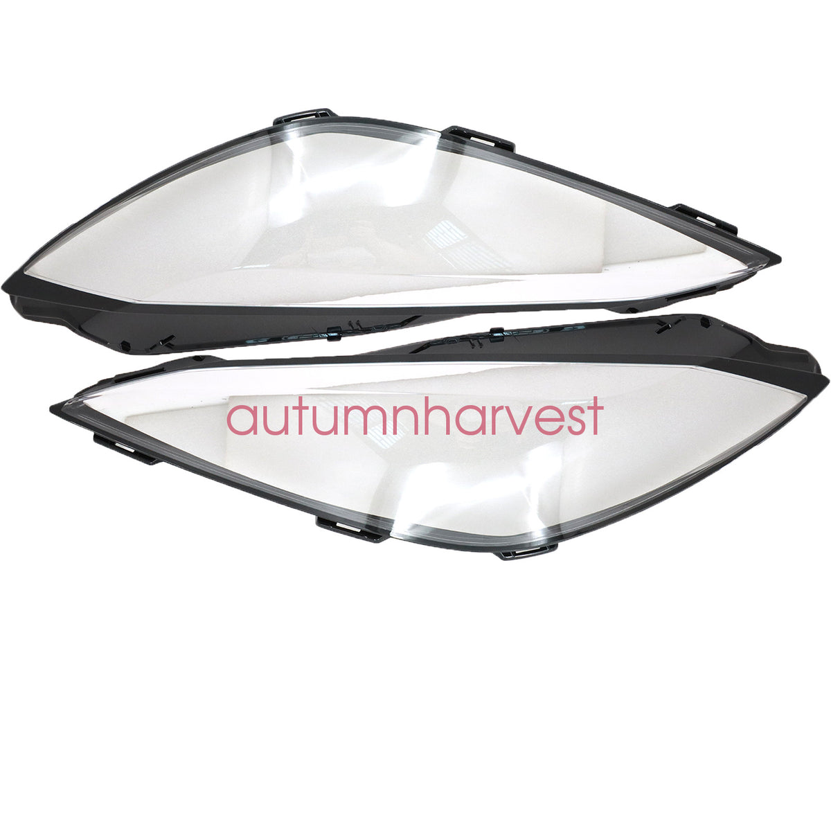 Right+Left Headlight Lens Headlamp Cover For 2023-2025 Chevrolet Corvette Z06