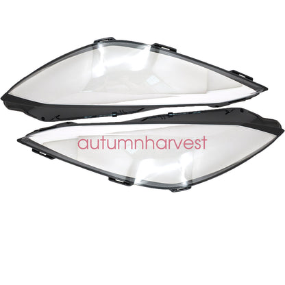 Right+Left Headlight Lens Headlamp Cover For 2023-2025 Chevrolet Corvette Z06