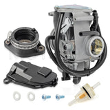 For 1986 1987 Honda FourTrax 350 TRX350 4x4 Carburetor Assembly & Intake Boot