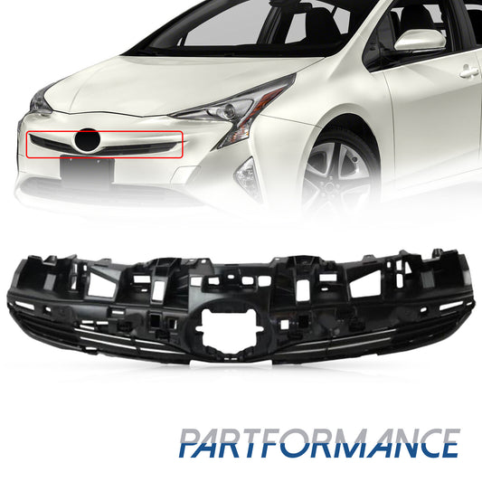 Front Grille Fit 16-18 Toyota Prius Textured Dark Gray Shell Insert 5310147081