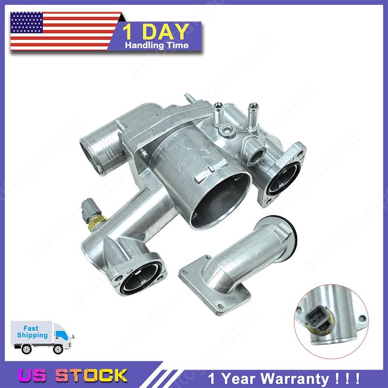 Aluminum Thermostat Housing AJ89485 Fits 03-05 Jaguar Vanden Plas XJ8 XJR 4.2L