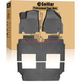 TPE Floor Mats Liner Set For 2017-2025 Chrysler Pacifica Hybrid 3D Waterproof