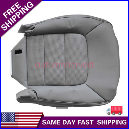 For 2005 2006 Ford Expedition Passenger Perforate Bottom seat Cover Gray #2E