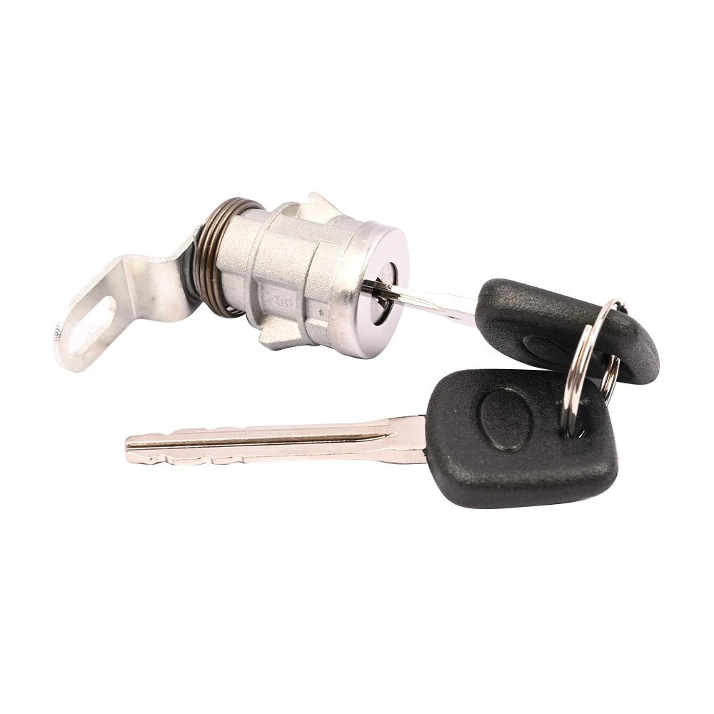 Tailgate Door Lock Cylinder Set with Keys - Fits 2007-2013 Toyota Tundra Pickup