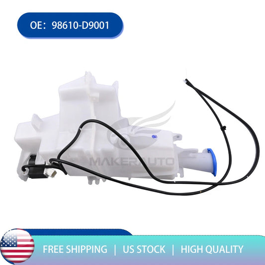 1PCS For Kia Sportage 2017-2019 Wiper Washer Reservoir+Motor 98610-D9001