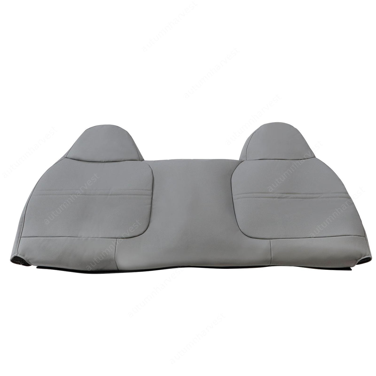 For 1999-2002 Ford F450 F550 XL Replacement Bench Bottom & Top Seat Cover Gray