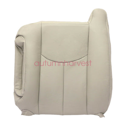 For 2003 2004 2005 2006 Chevy Tahoe Suburban Driver Leather Seat Cover Light Tan
