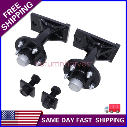 For shipping Container Hub Spindle Kit Fast Bolt On Wheels 5x4.5 Lug Super thick