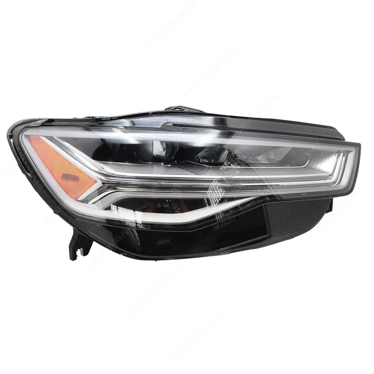 For Audi A6 S6 16-18 RH Passenger Side w/o Matrix Headlight W/LED DRL Full LED