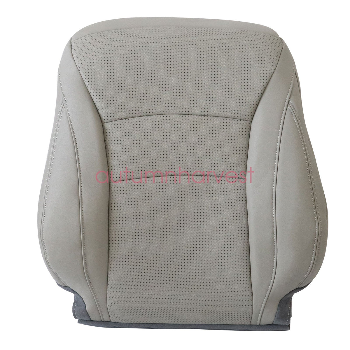 2013-17 For Honda Accord Driver Side Replacement Seat Cover Gray (Pocket Back)