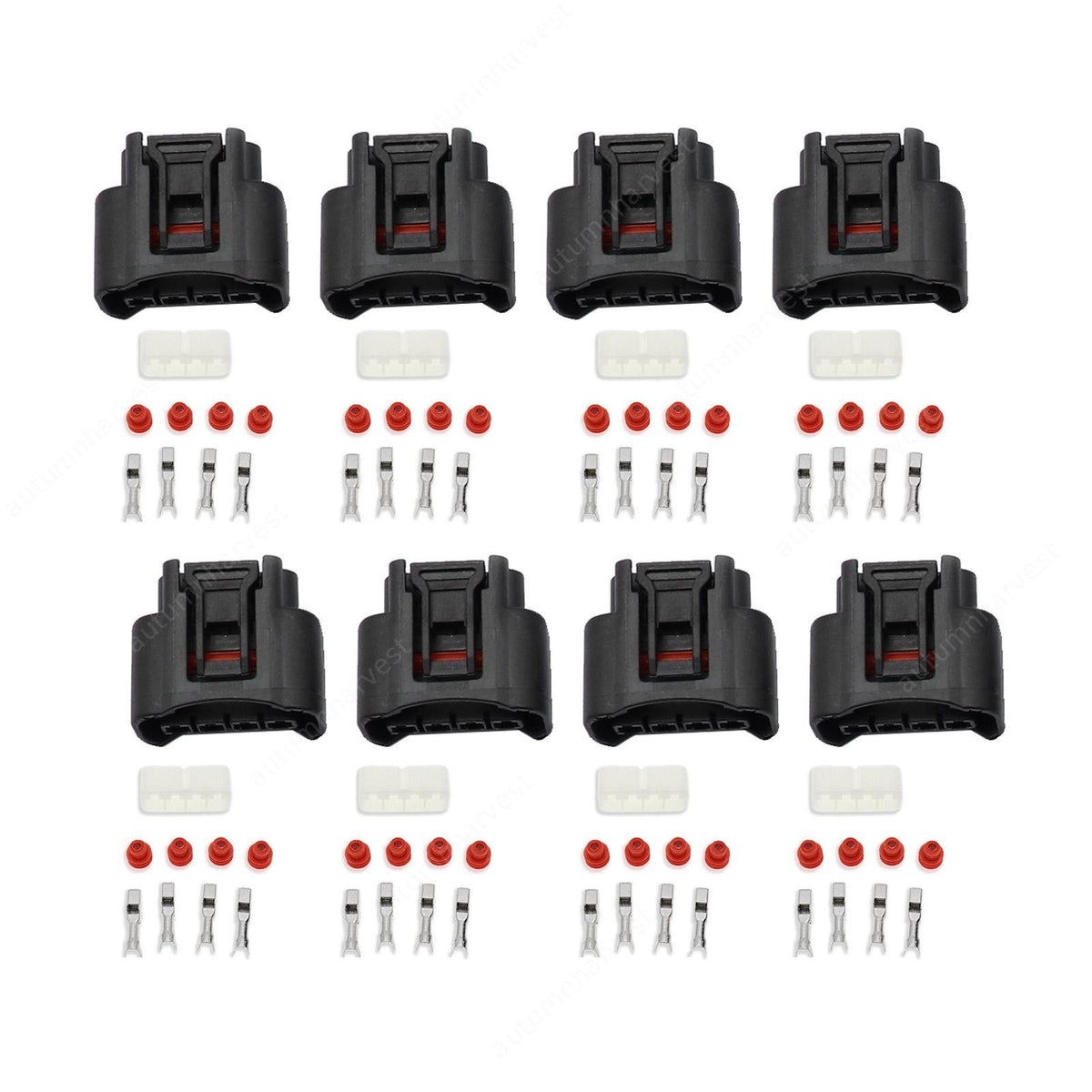 8 PACK Ignition Coil Plug Connector Kit For Toyota Lexus Camry Yaris